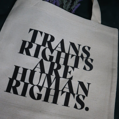 Trans Rights are Human Rights - Tote Bag