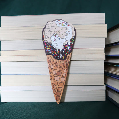 Ice Cream Cone Bookmark