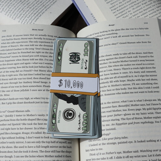 Stack of Cash Bookmark