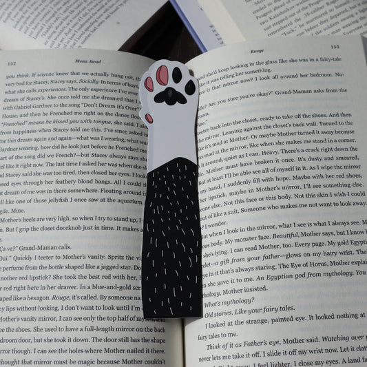 Cat Paw Bookmark