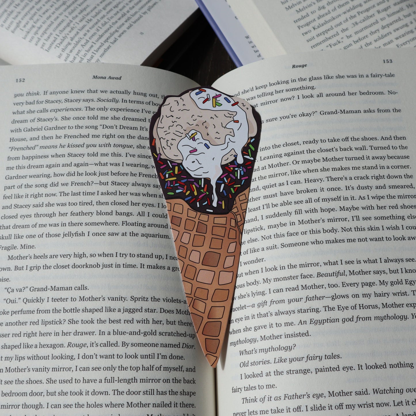 Ice Cream Cone Bookmark