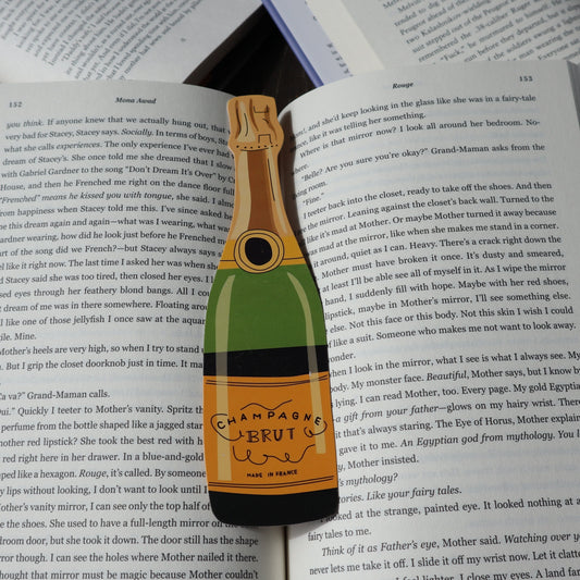 Champagne Bookmark