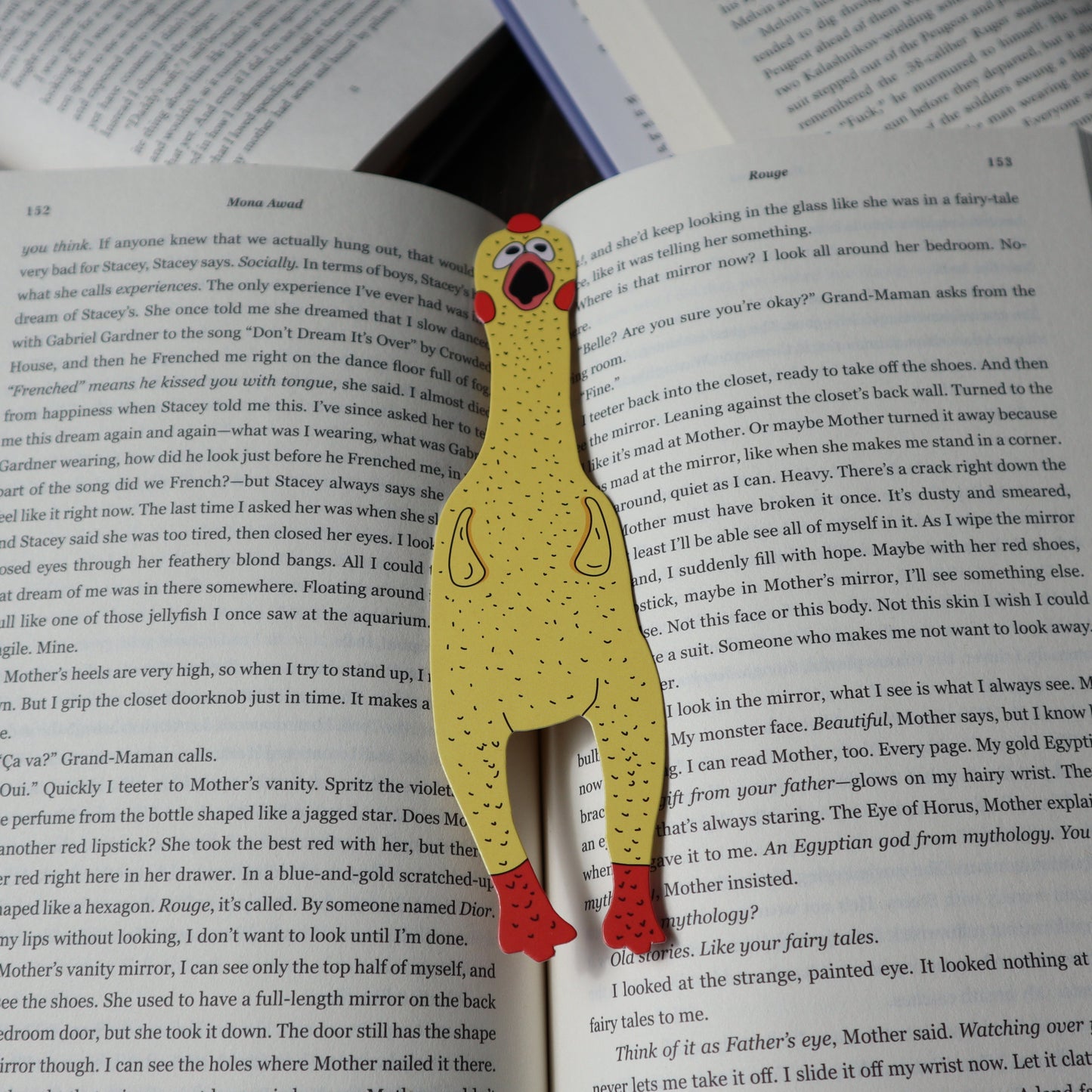 Rubber Chicken Bookmark