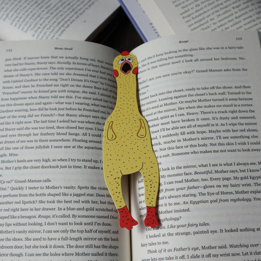 Rubber Chicken Bookmark